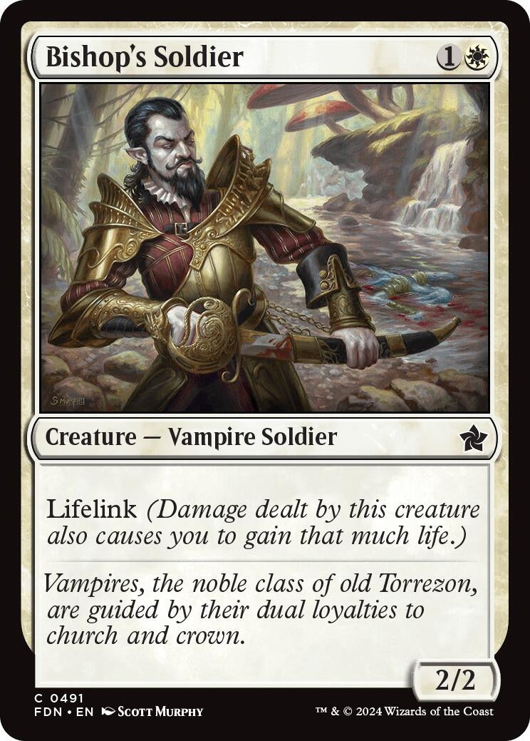 Bishop's Soldier (491) (FDN)
