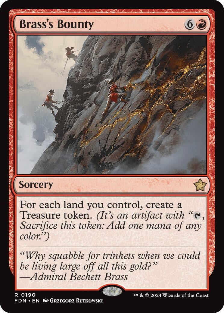 Brass's Bounty (190) (FDN)
