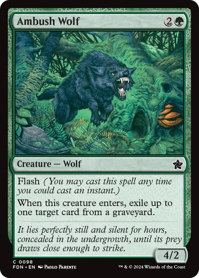 Ambush Wolf (98) (FDN)