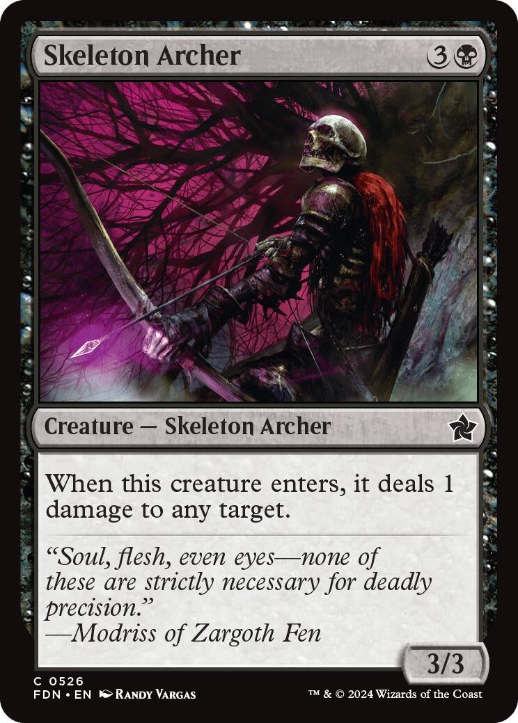 Skeleton Archer (526) (FDN)