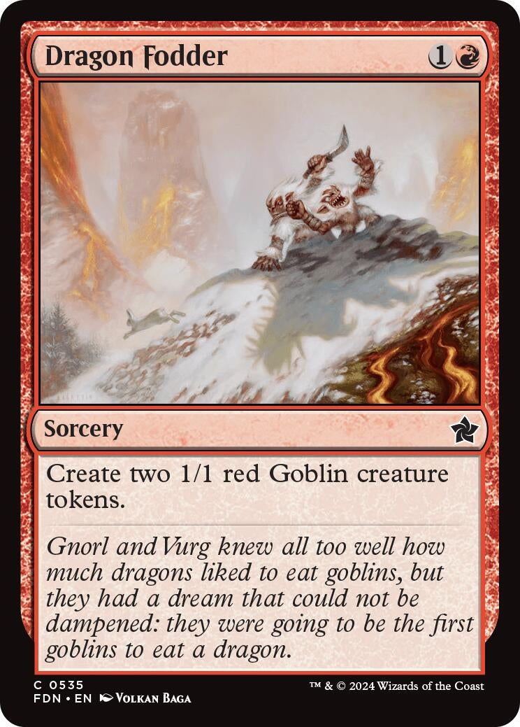 Dragon Fodder (535) (FDN)