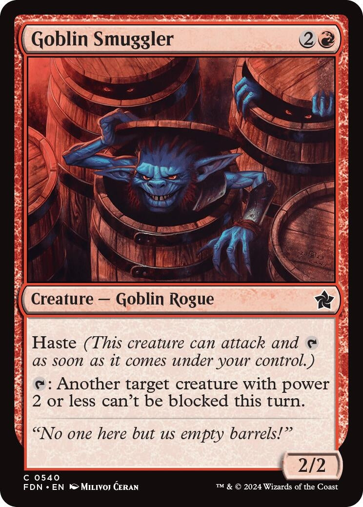 Goblin Smuggler (540) (FDN)