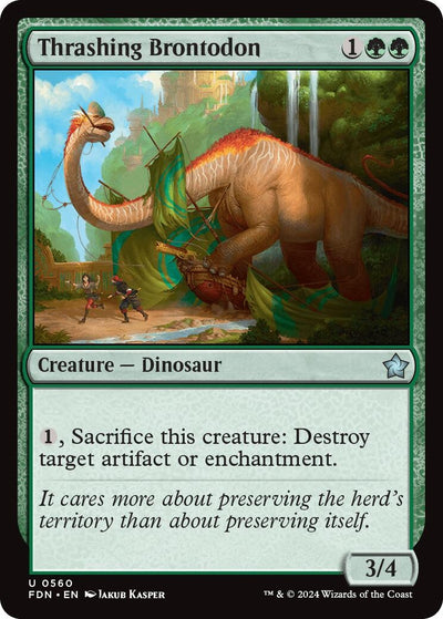 Thrashing Brontodon (560) (FDN)