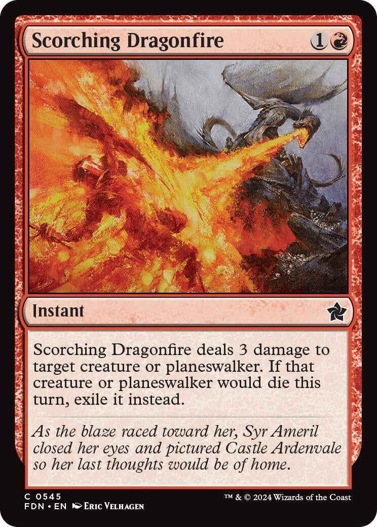 Scorching Dragonfire (545) (FDN)