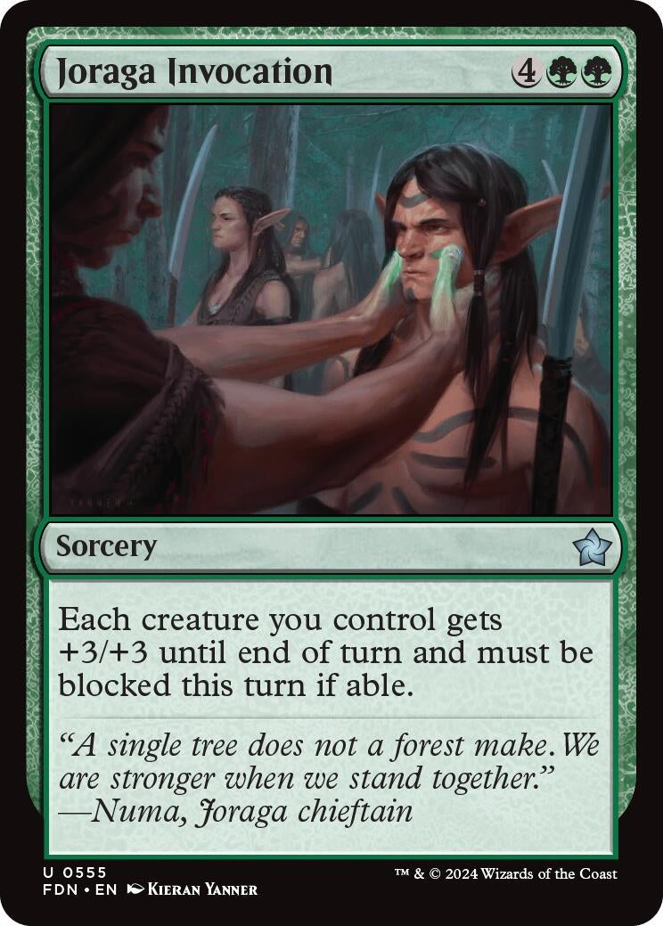 Joraga Invocation (555) (FDN)