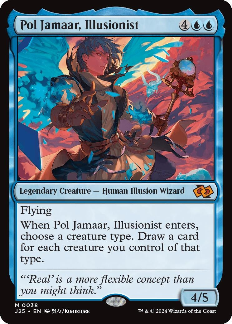Pol Jamaar, Illusionist (Anime) (38) (J25)