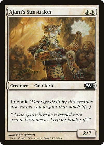 Ajani's Sunstriker (2) (M13)
