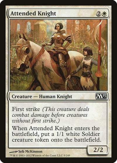 Attended Knight (5) (M13)