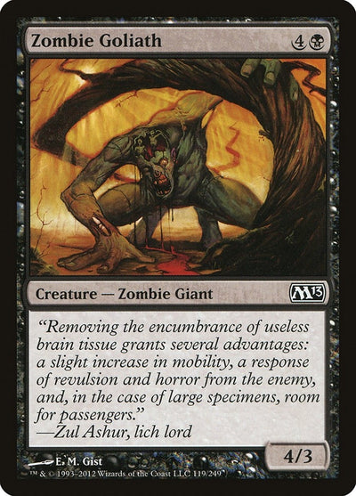 Zombie Goliath (119) (M13)