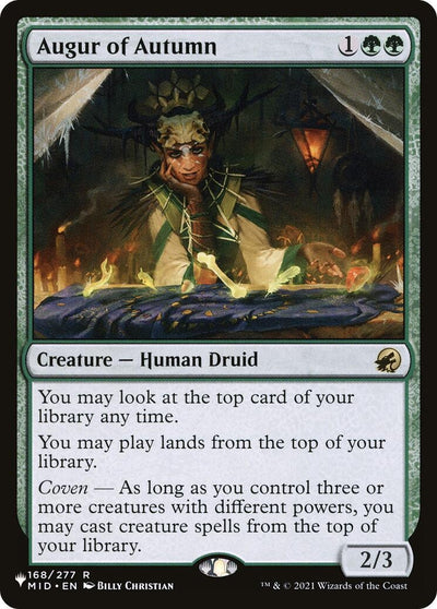 Augur of Autumn (168/277) (LIST)