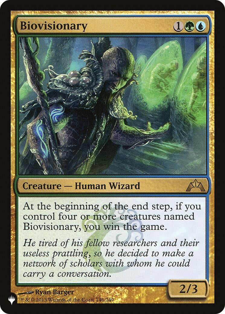 Biovisionary (146/249) (LIST)