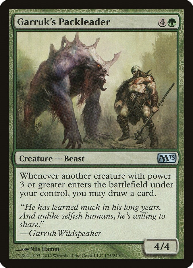 Garruk's Packleader (175) (M13)