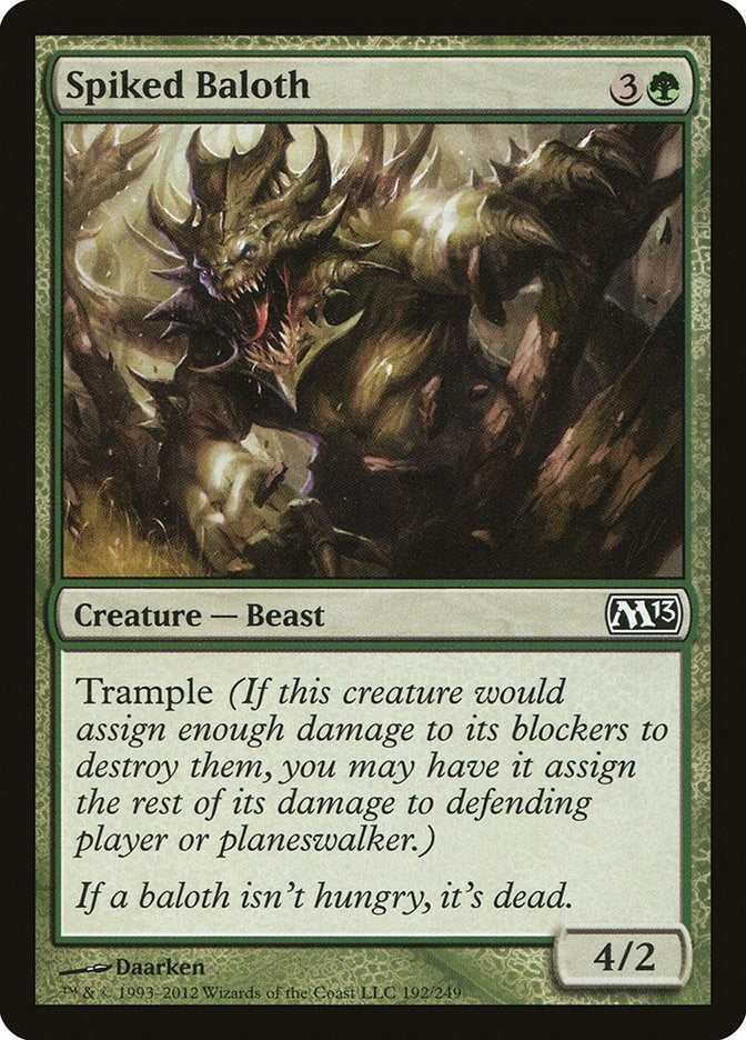 Spiked Baloth (192) (M13)