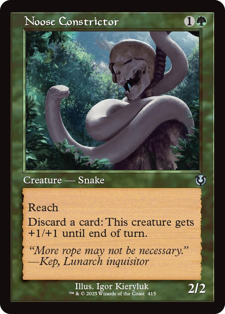 Noose Constrictor (Retro Frame) (415) (INR)