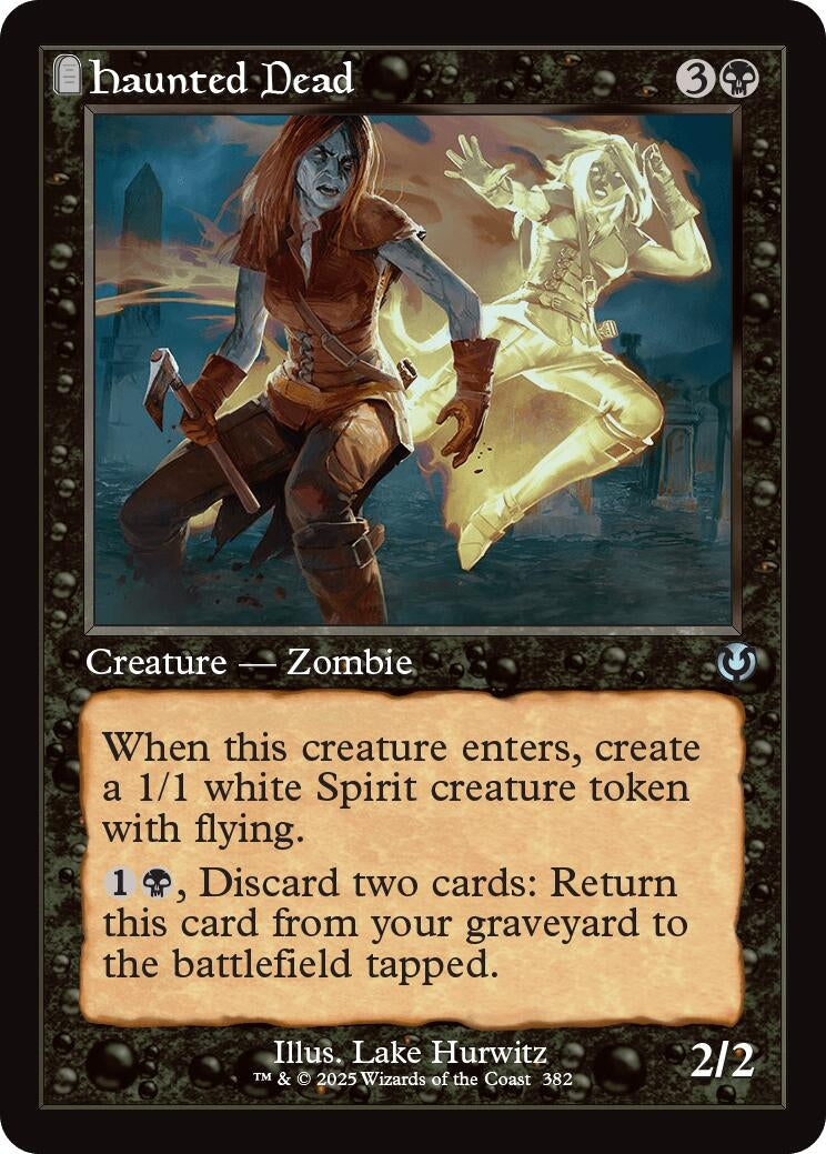 Haunted Dead (Retro Frame) (382) (INR)