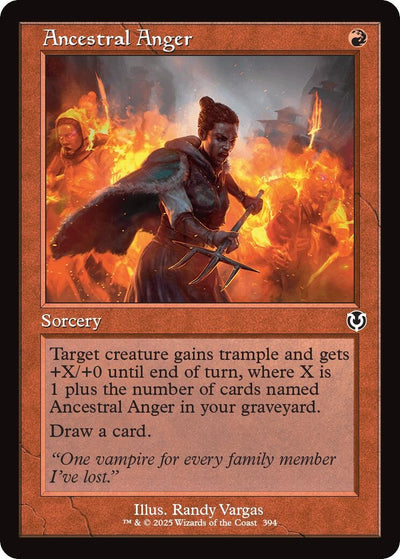 Ancestral Anger (Retro Frame) (394) (INR)