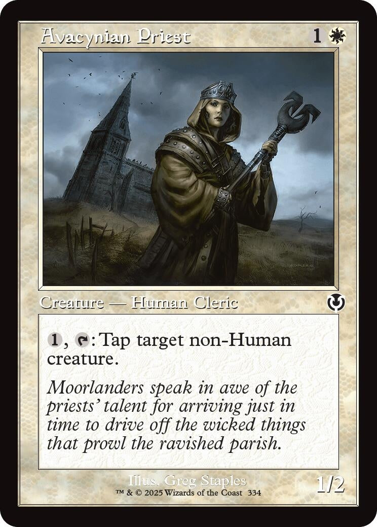 Avacynian Priest (Retro Frame) (334) (INR)