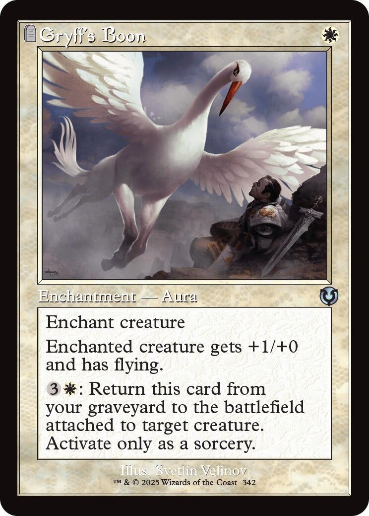 Gryff's Boon (Retro Frame) (342) (INR)