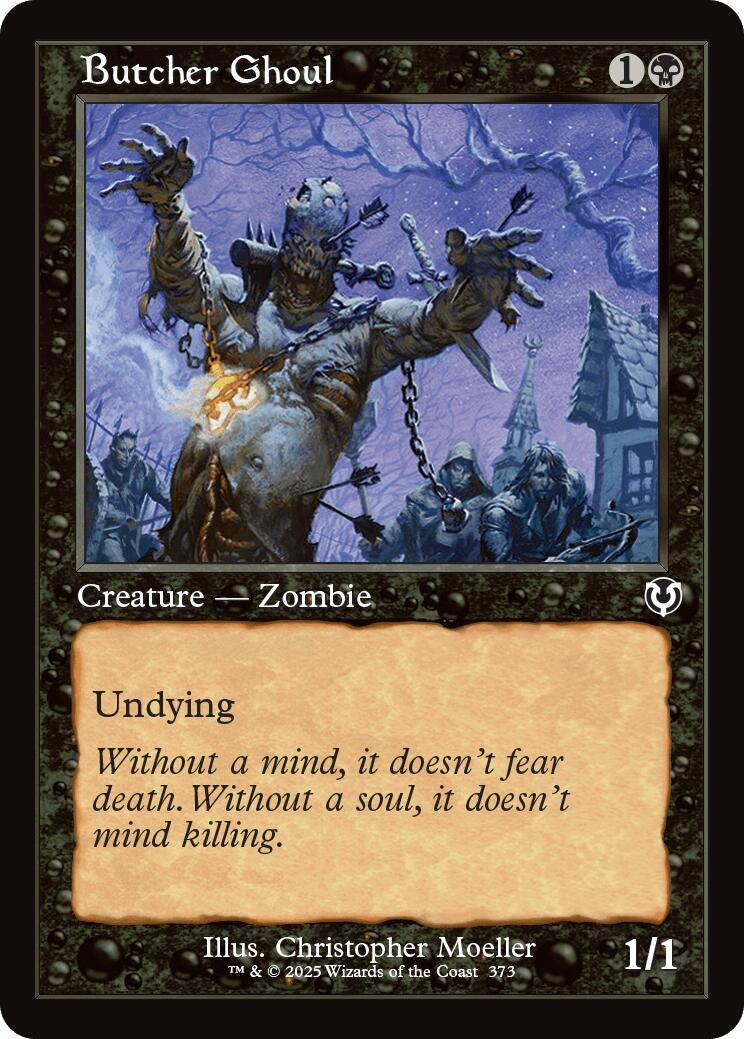 Butcher Ghoul (Retro Frame) (373) (INR)