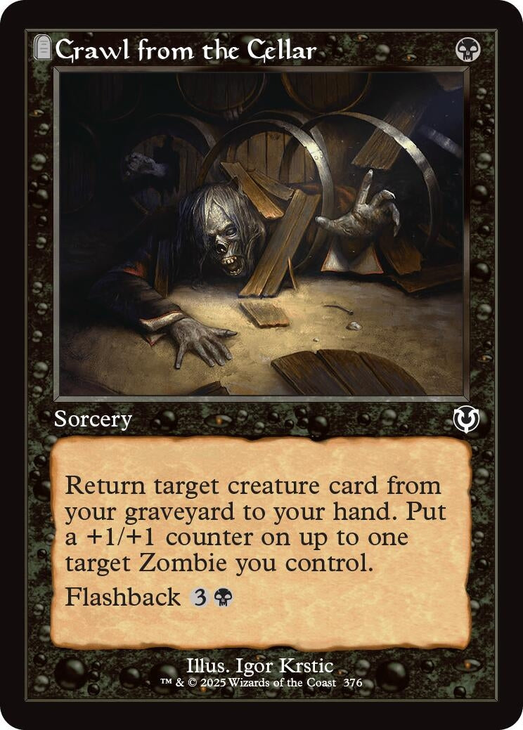 Crawl from the Cellar (Retro Frame) (376) (INR)