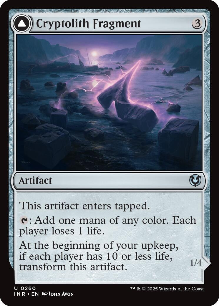 Cryptolith Fragment (260) (INR)