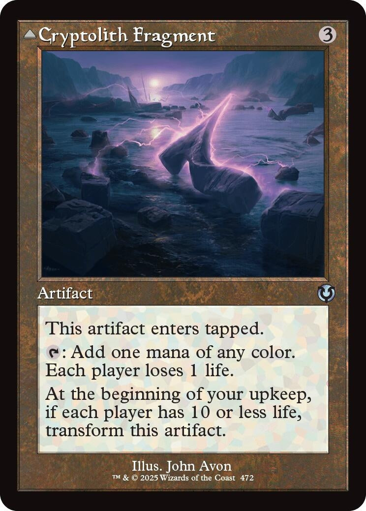 Cryptolith Fragment (Retro Frame) (472) (INR)