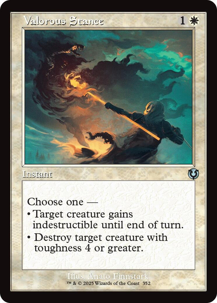 Valorous Stance (Retro Frame) (352) (INR)