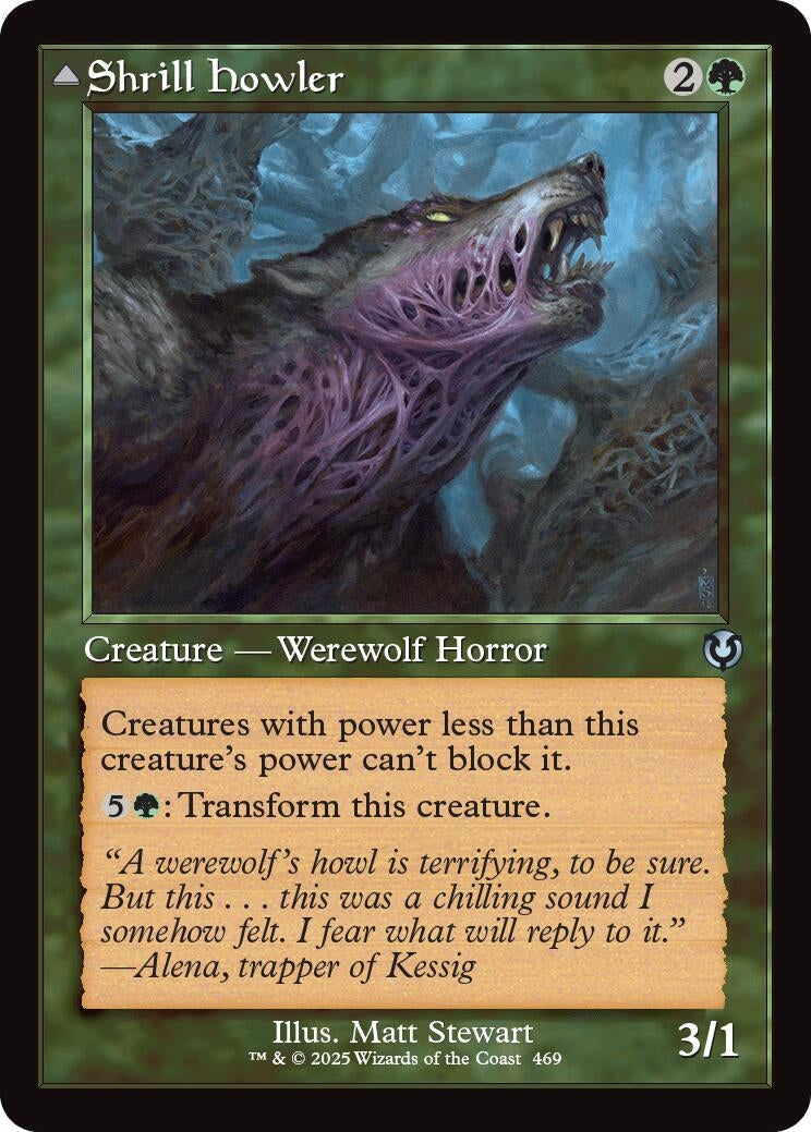 Shrill Howler (Retro Frame) (469) (INR)