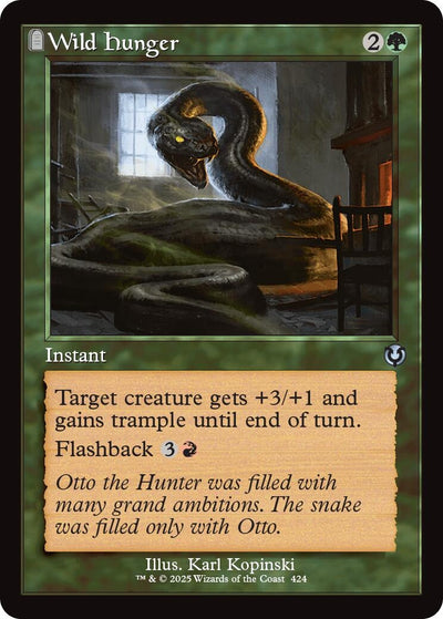 Wild Hunger (Retro Frame) (424) (INR)
