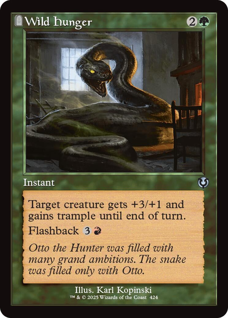 Wild Hunger (Retro Frame) (424) (INR)