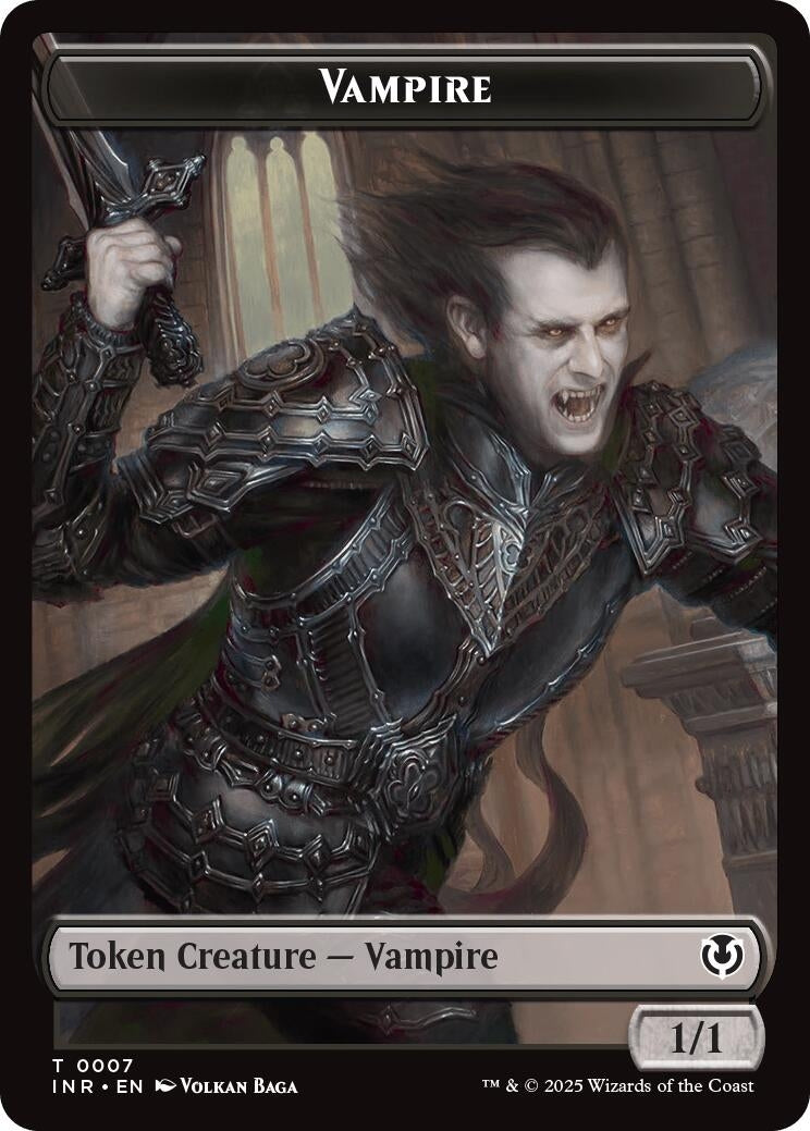 Vampire (0007) // Vampire (0008) Double-Sided Token (7 // 8) (INR)
