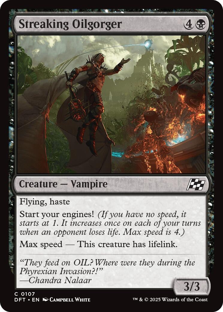 Streaking Oilgorger (107) (DFT)