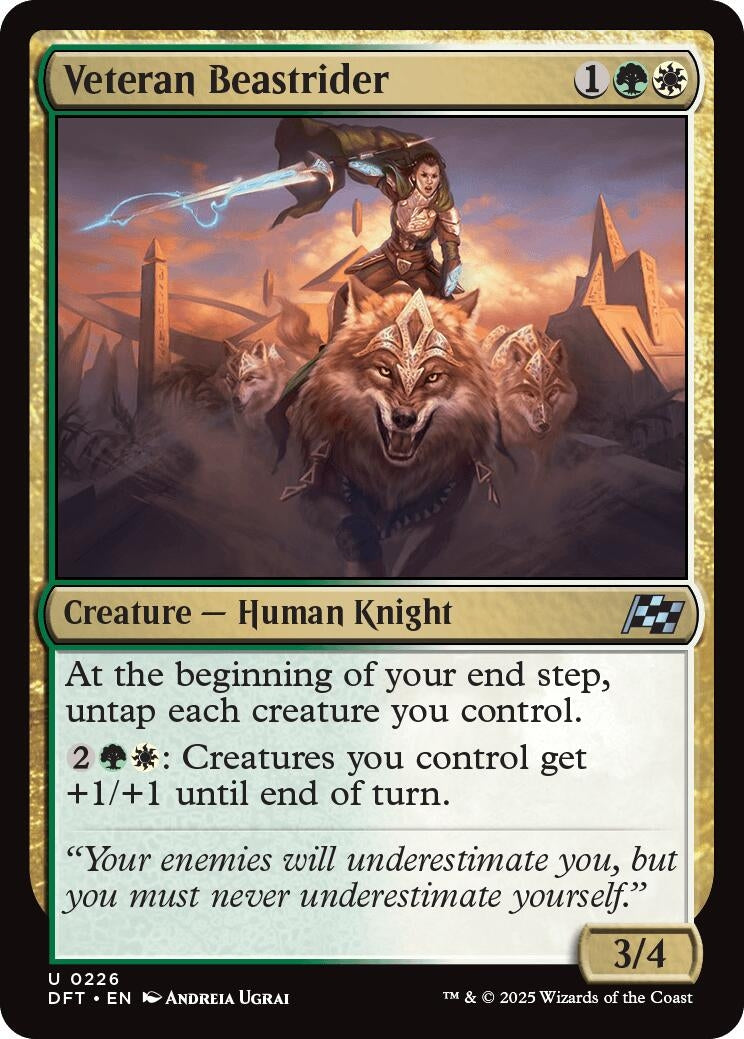 Veteran Beastrider (226) (DFT)