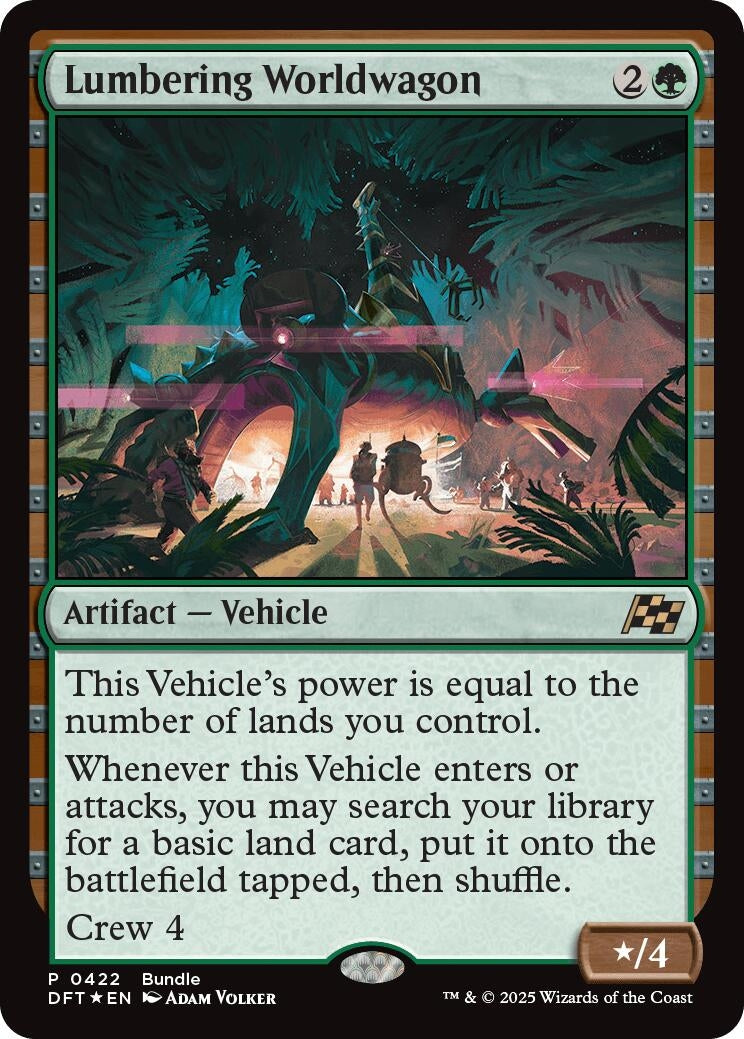 Lumbering Worldwagon (DFT Bundle) (422) (UMP)
