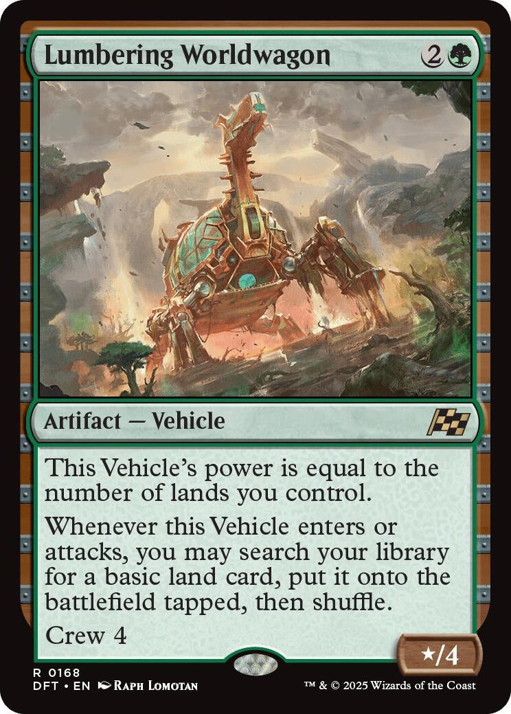 Lumbering Worldwagon (168) (DFT)