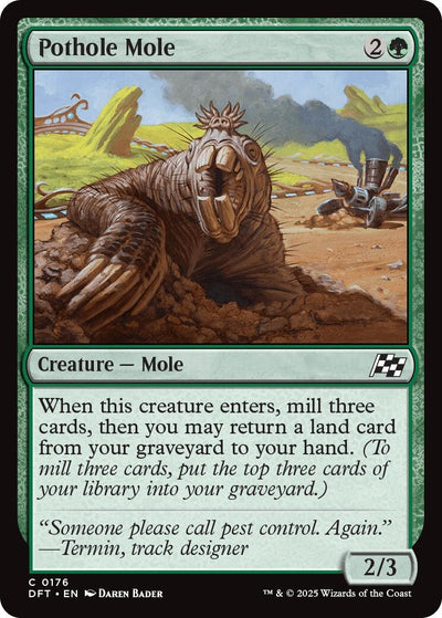 Pothole Mole (176) (DFT)