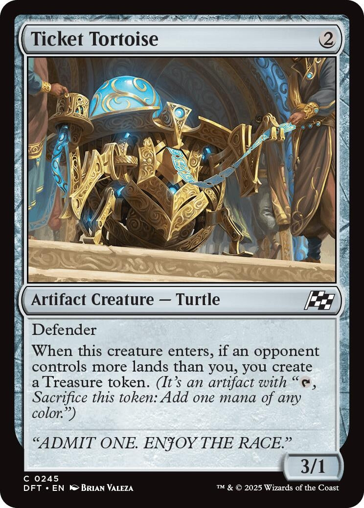 Ticket Tortoise (245) (DFT)