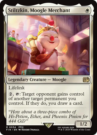 Stiltzkin, Moogle Merchant (34) (FIN)