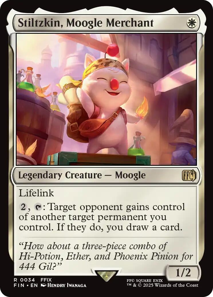 Stiltzkin, Moogle Merchant (34) (FIN)