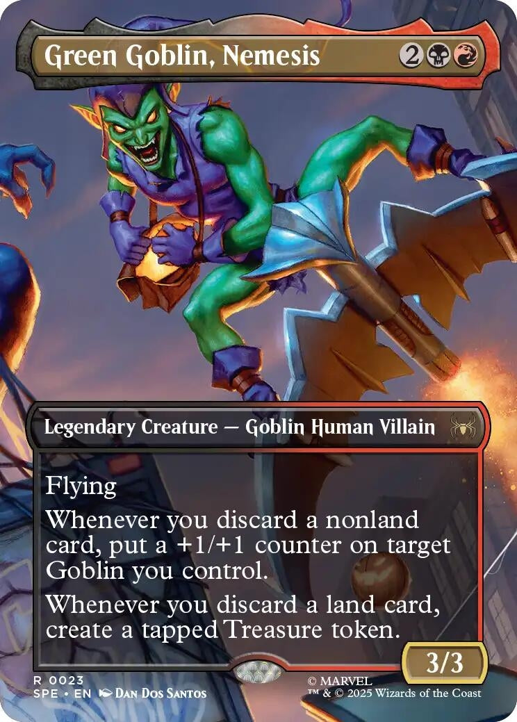 Green Goblin, Nemesis (Borderless) (23) (SPE)