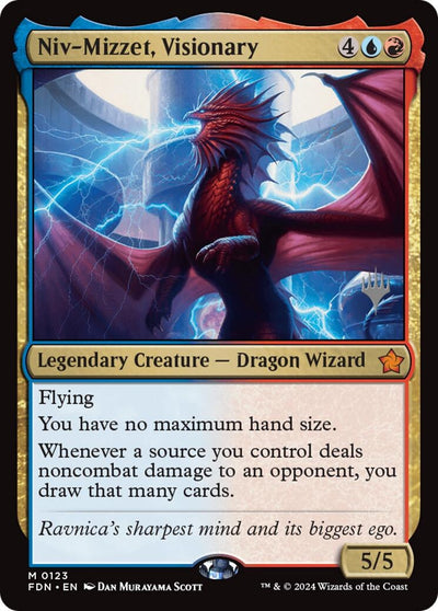 Niv-Mizzet, Visionary (123) (PPDSK)