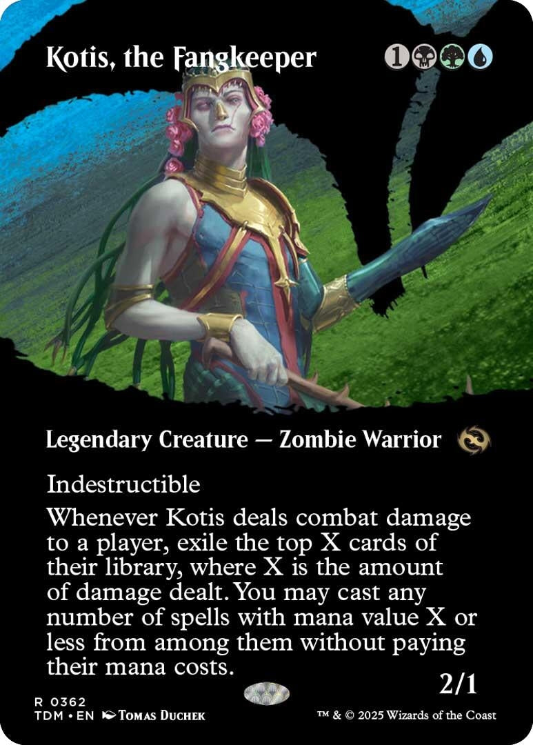 Kotis, the Fangkeeper (Borderless) (362) (TDM)