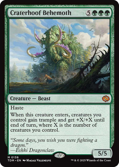 Craterhoof Behemoth (138) (TDM)