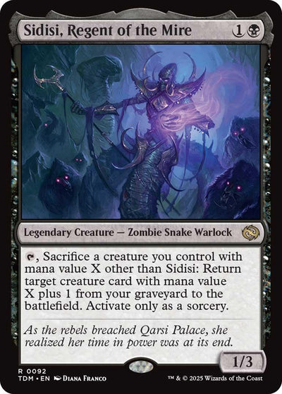 Sidisi, Regent of the Mire (92) (TDM)