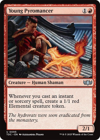 Young Pyromancer (95) (TDC)