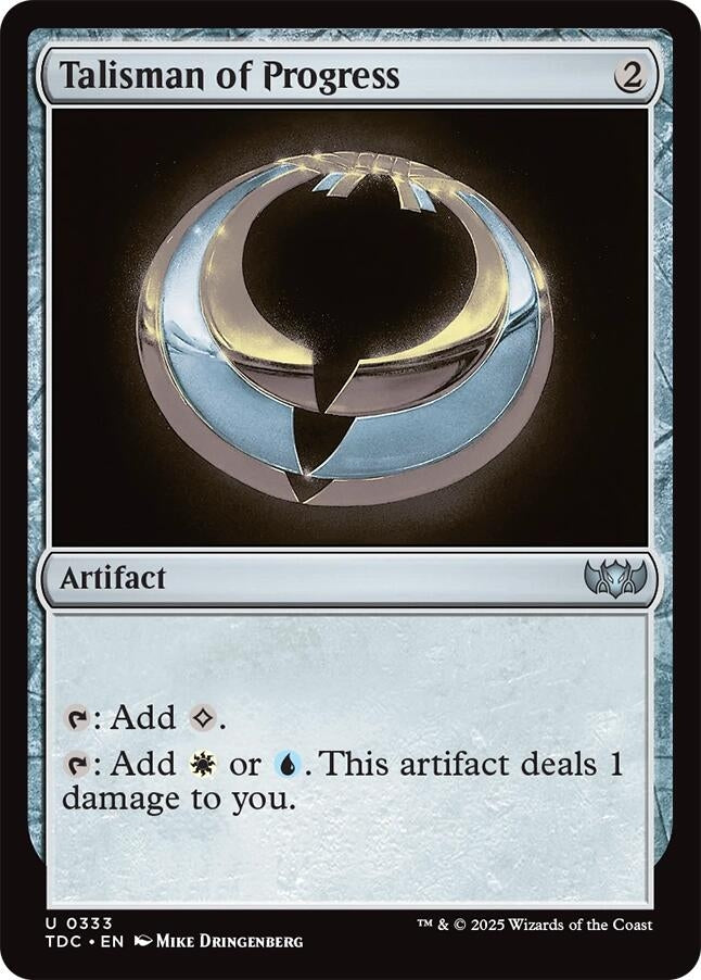 Talisman of Progress (333) (TDC)