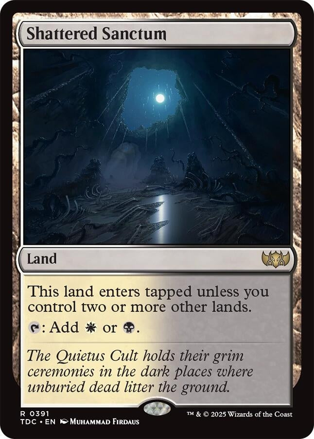 Shattered Sanctum (391) (TDC)