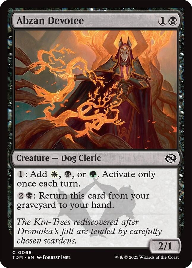 Abzan Devotee (68) (TDM)