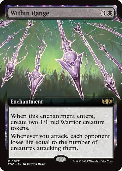 Within Range (Extended Art) (72) (TDC)
