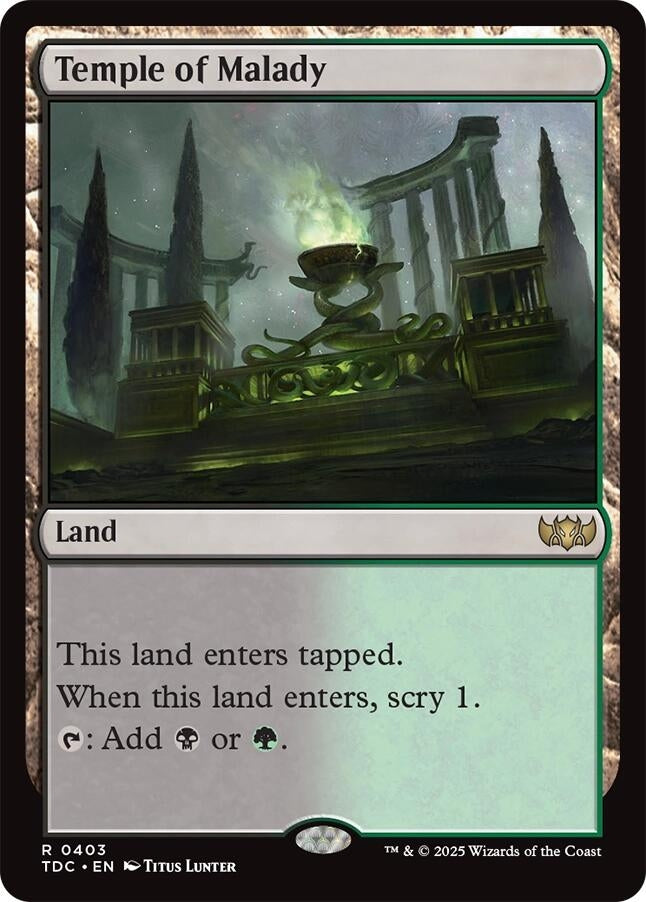 Temple of Malady (403) (TDC)